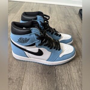 Air Jordan 1 High (University Blue–style colorway)